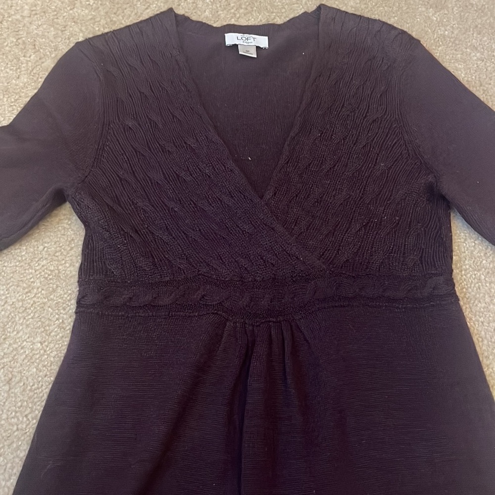 Ann Taylor LOFT Petite Sweater Dress - size SP